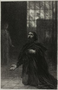 Rienzi, acte V : La prière de Rienzi - Henri Fantin Latour
