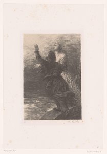 Senta et le Hollandais montent au ciel - Ignace Henri Jean Fantin Latour
