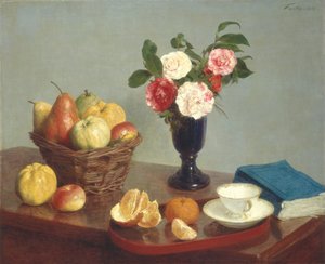 Nature morte, 1866 - Ignace Henri Jean Fantin Latour