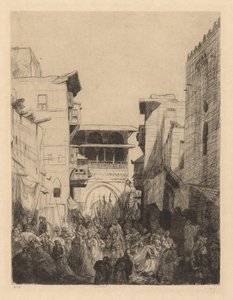 Rue au Caire - Ignace Henri Jean Fantin Latour