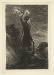 Tristan et Iseult : acte II, signal dans la nuit - Ignace Henri Jean Fantin Latour