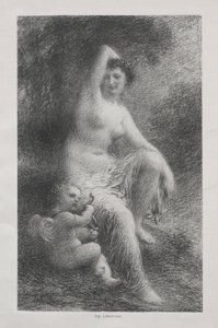 Vénus et Cupidon - Ignace Henri Jean Fantin Latour