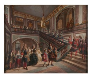 Le jeune Louis XV à Versailles