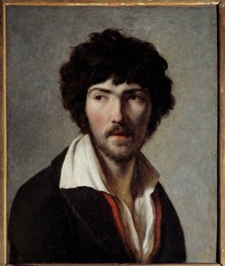 Portrait du peintre Maurice Quay. Peinture par Henri François Riesener - Henri Francois Riesener