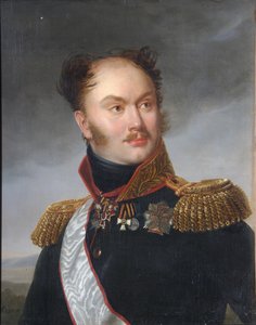 Portrait du Comte Mikhaïl Fiodorovitch Orlov 1788-1842, vers 1818 - Henri Françoiss Riesener