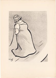 Jeanne Bloch, from Le Café-Concert - Henri Gabriel Ibels