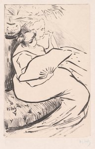 Femme Assise - Henri Gabriel Ibels