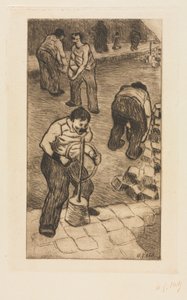 Les Paveurs de rue, 1894 - Henri Gabriel Ibels