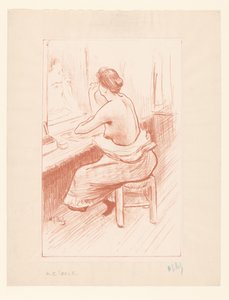 Femme à sa toilette - Henri Gabriel Ibels