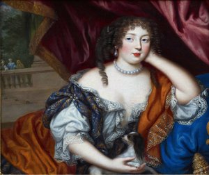 Portrait de Louise Renée de Penancoet de Kerouaille, Duchesse de Portsmouth - Henri Gascar