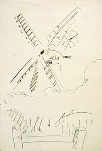 Moulin à Vent - Henri Gaudier Brzeska