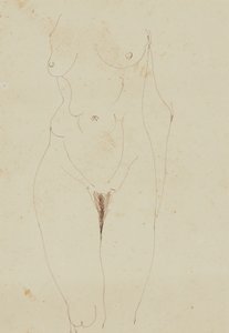Torse nu féminin - Henri Gaudier Brzeska