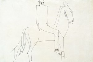 Cavalier à Rotton Row, 1913 - Henri Gaudier Brzeska