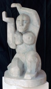 Femme assise, c1911-1915 - Henri Gaudier Brzeska