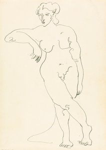 Figure féminine debout - Henri Gaudier Brzeska