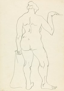 Figure féminine debout - Henri Gaudier Brzeska