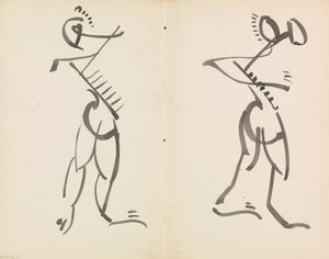 Deux figures dansantes - Henri Gaudier Brzeska