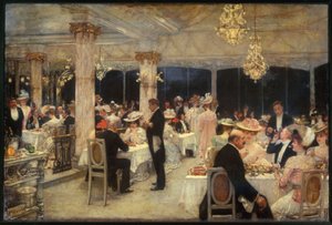 Armenonville, le soir du Grand-Prix, en 1905 - Henri Gervex