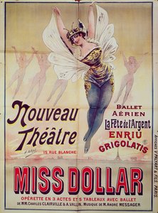 Affiche publicitaire pour le Ballet Aérien La Fête de l