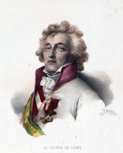 Portrait du prince Charles Joseph de Ligne - Henri Grevedon