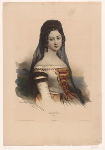 Femme en costume espagnol Xérès (Espagne) Femmes en costume traditionnel (titre de la série)