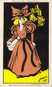 Mères, amenez vos filles ! Les faunes sont de sortie ! - Henri Gustave Jossot
