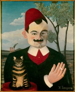 Portrait de Pierre Loti - Henri J.F. Rousseau
