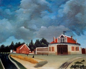 La fabrique de chaises - Henri J.F. Rousseau