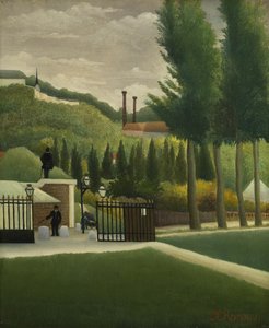 La Maison du péage, vers 1890 - Henri J.F. 1844 1910 Rousseau