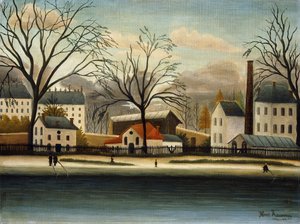 Banlieue, vers 1896 - Henri J.F. Rousseau