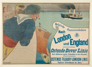 Chemins de fer nationaux belges vers Londres et l