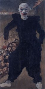 Le clown, vers 1898-99 (huile sur toile) - Henri Jacques Edouard Evenepoel