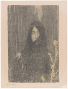 Femme couronnée d