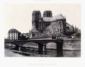 Église de Notre-Dame, XIIe siècle, c.1852 - Henri Jean Louis (attr.to) Le Secq