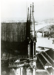 Vue de la cathédrale Notre-Dame de Paris et de la Seine, vers 1853 - Henri Jean Louis Le Secq
