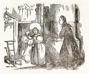 Le Rouge et le Noir de Stendhal (Marie-Henri Beyle) page de titre du Livre 1 - Henri Joseph Dubouchet