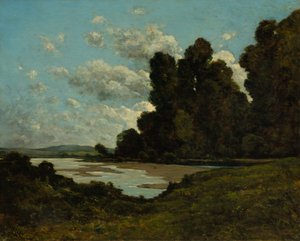 La Loire à Nevers, 1901