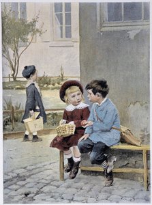 Libre-échange - dans "Le Figaro Illustré", mai 1901 - Henri Jules Jean Geoffroy