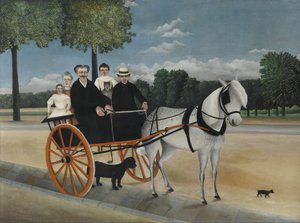 Le chariot du vieux Junier - Henri Julien Félix Rousseau