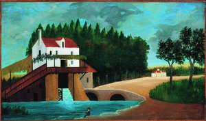 Le Moulin - Henri Julien Félix Rousseau