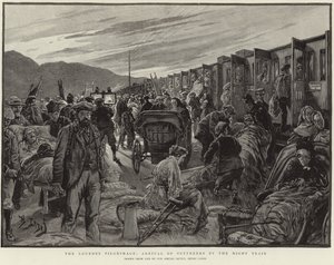 The Lourdes Pilgrimage (litho)