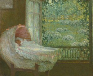 Le Berceau, 1905 - Henri Le Sidaner