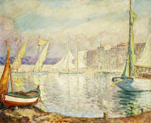 Le Port de Saint Tropez, 1906