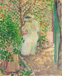Marthe Lebasque dans la gloriette
