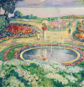 Le Jardin de fleurs - Henri Lebasque