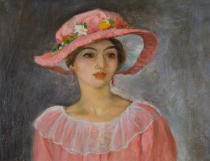 Le chapeau rose
