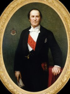 Portrait de Georges-Eugène Baron Haussmann 1809-1891, ca 1860 - Henri Lehmann