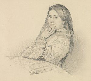 Portrait de sa mère