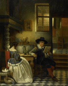 Intérieur du XVIIe siècle - Henri Leys (baron)