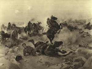 Bataille de Colenso, 1899 (gravure)